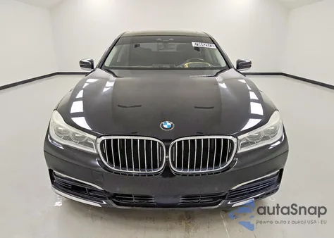 2016 BMW 750 Xi z USA, uszkodzony, nr VIN WBA7F2C51GG417920